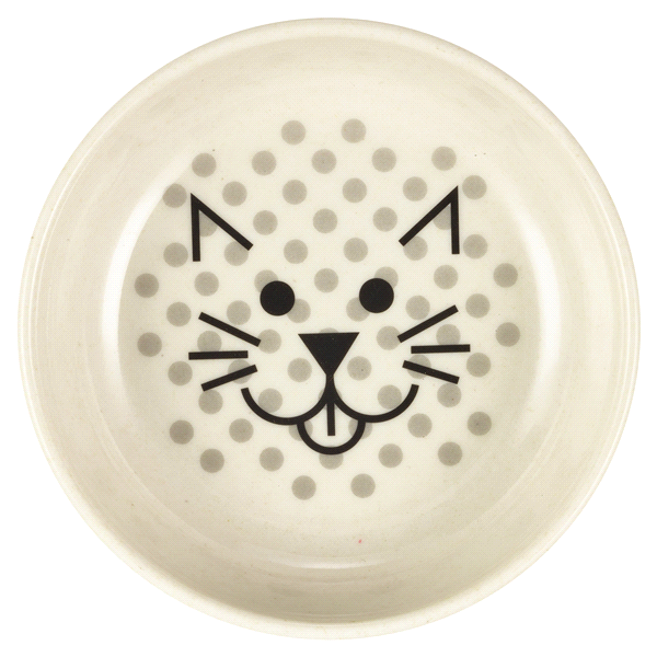 slide 4 of 5, Eco Non-Ski Base Cat Dish, 8 oz