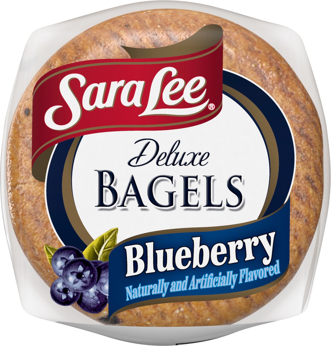 slide 12 of 12, Sara Lee Deluxe Blueberry Bagels, 5 count, Pre-sliced Bagels, 16.7 oz Bag, 16.7 oz