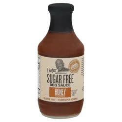 G Hughes Sugar Free Smokehouse Honey Flavored BBQ Sauce 18 oz