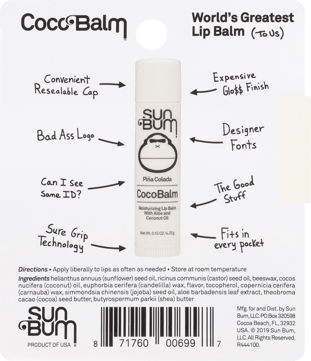 slide 4 of 9, Coco Balm Pina Colada Lip Balm 0.15 oz, 0.15 oz