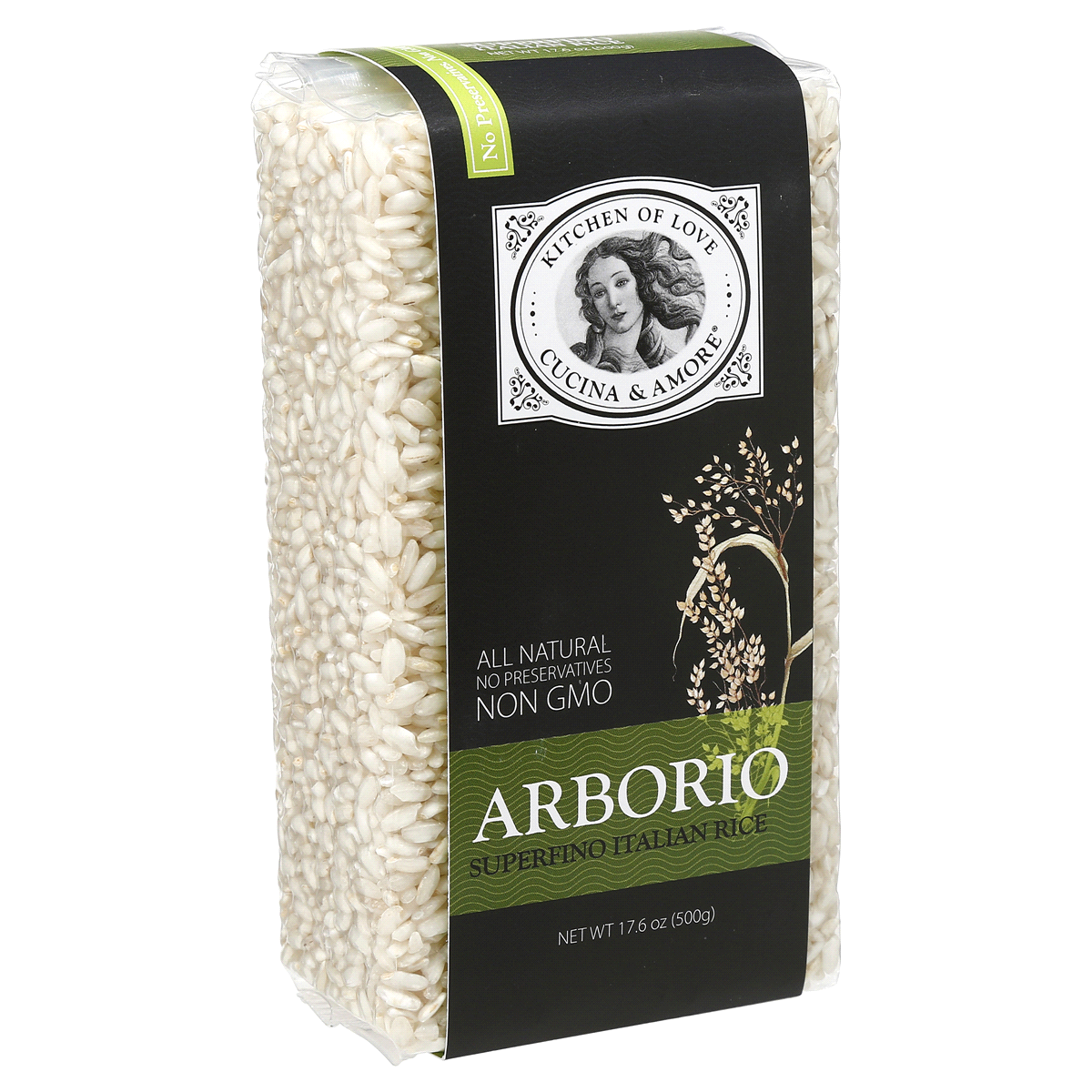 slide 2 of 5, Cucina & Amore Arborio Superfino Italian Rice, 17.6 oz