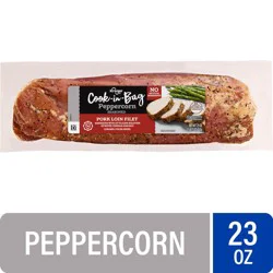Kroger Peppercorn Seasoned Pork Loin Filet