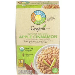 Full Circle Market Apple Cinnamon Instant Oatmeal