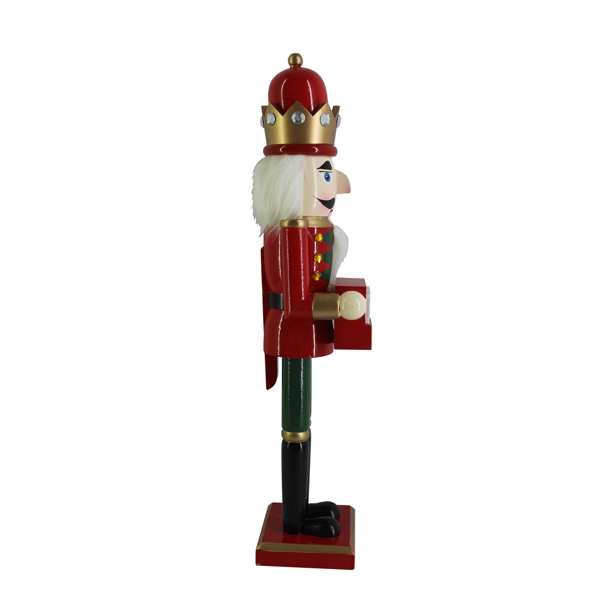 slide 2 of 5, 16" Christmas Countdown Nutcracker By Ashland, 16 in