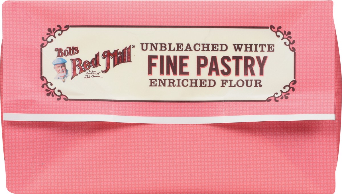slide 2 of 9, Bob's Red Mill Fine Pastry White Unbleached Flour 5 lb, 5 lb