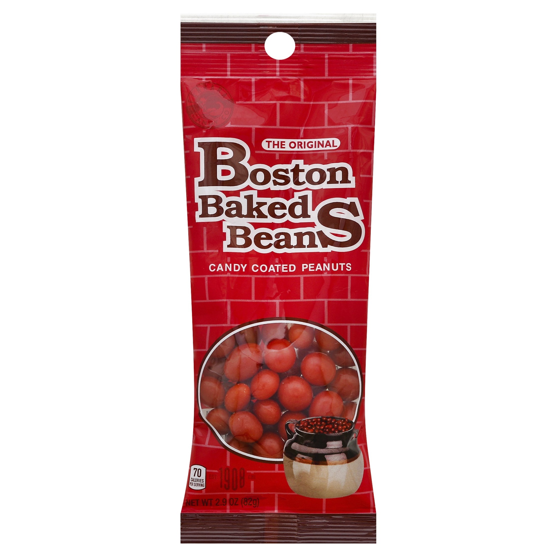 slide 1 of 1, Boston Baked Beans Candy Coated Peanuts, 2.9 oz
