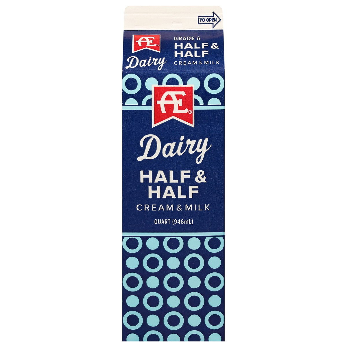 slide 1 of 9, Anderson Erickson Dairy Half & Half Half & Half 946 ml, 946 ml