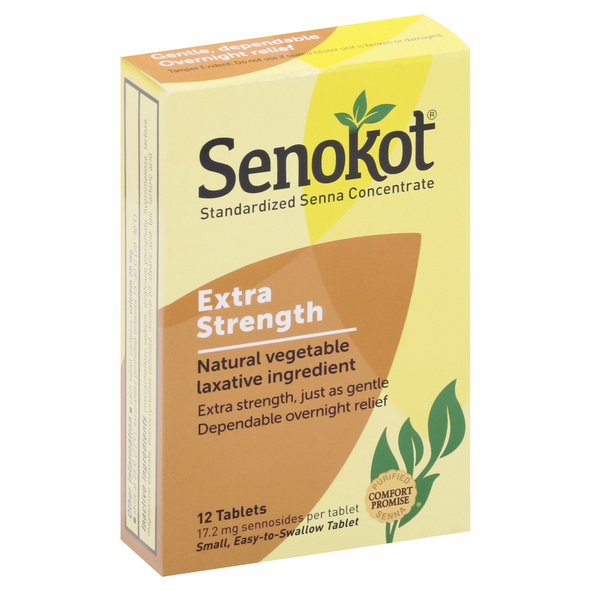 slide 9 of 9, Senokot Laxative, Extra Strength, Tablets, 12 ct