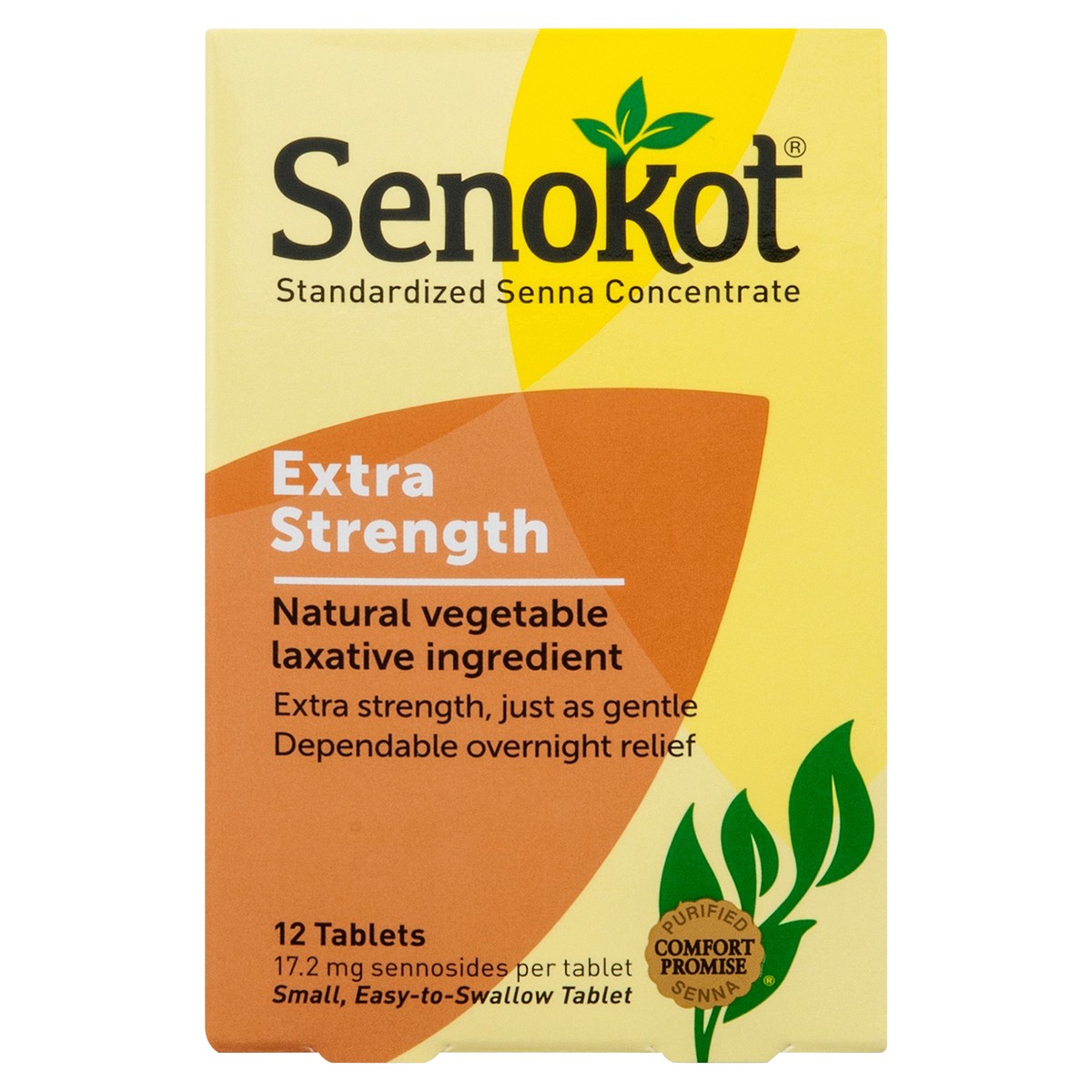 slide 1 of 9, Senokot Laxative, Extra Strength, Tablets, 12 ct