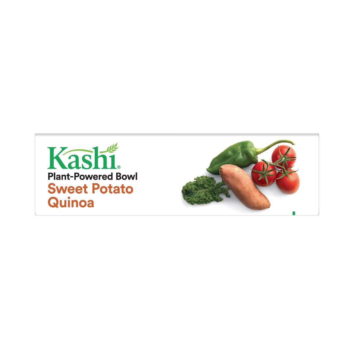 slide 5 of 10, Kashi Plant-Based Protein Bowl, Sweet Potato Quinoa, 9 Oz, Box, Frozen, 9 oz