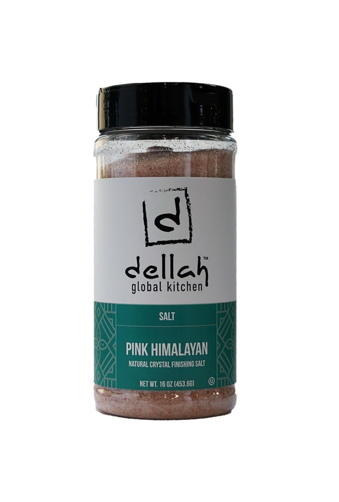 slide 1 of 1, Dellah Global Kitchen Pink Himalayan Natural Crystal Finishing Salt, 16 fl oz