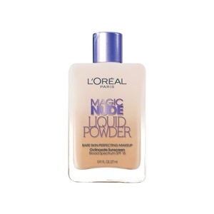 slide 1 of 1, L'Oréal Magic Nude Liquid Powder Bare Skin Perfecting Makeup, Sand Beige, 0.913 oz