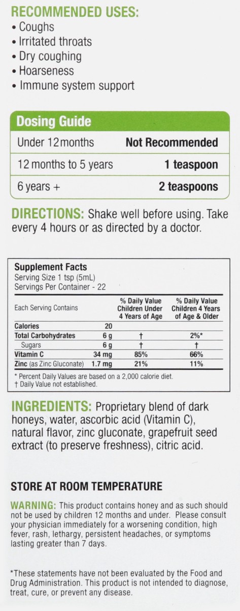 slide 3 of 5, Zarbee's Naturals Cough Syrup, 4 fl oz