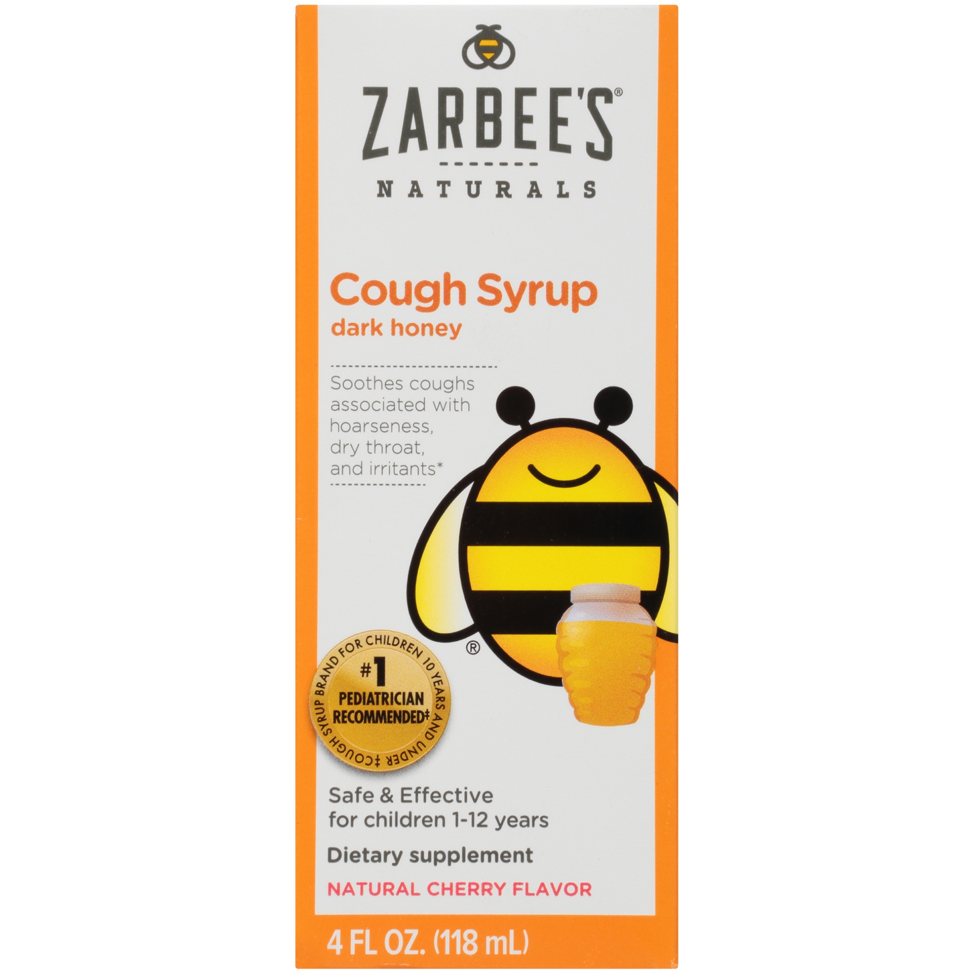 slide 1 of 6, Zarbee's Naturals Cough Syrup, 4 fl oz
