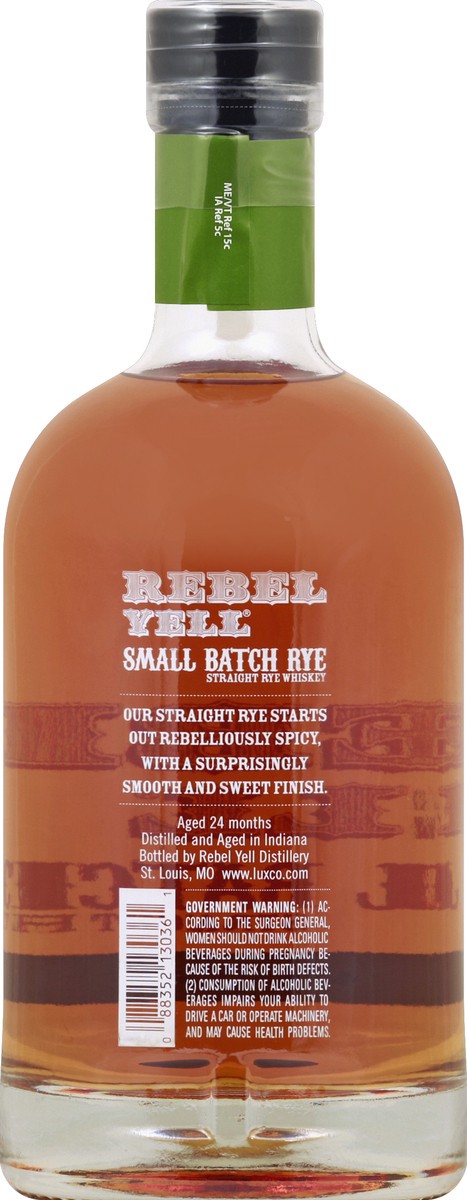 slide 3 of 7, Rebel Yell Whiskey 750 ml, 750 ml