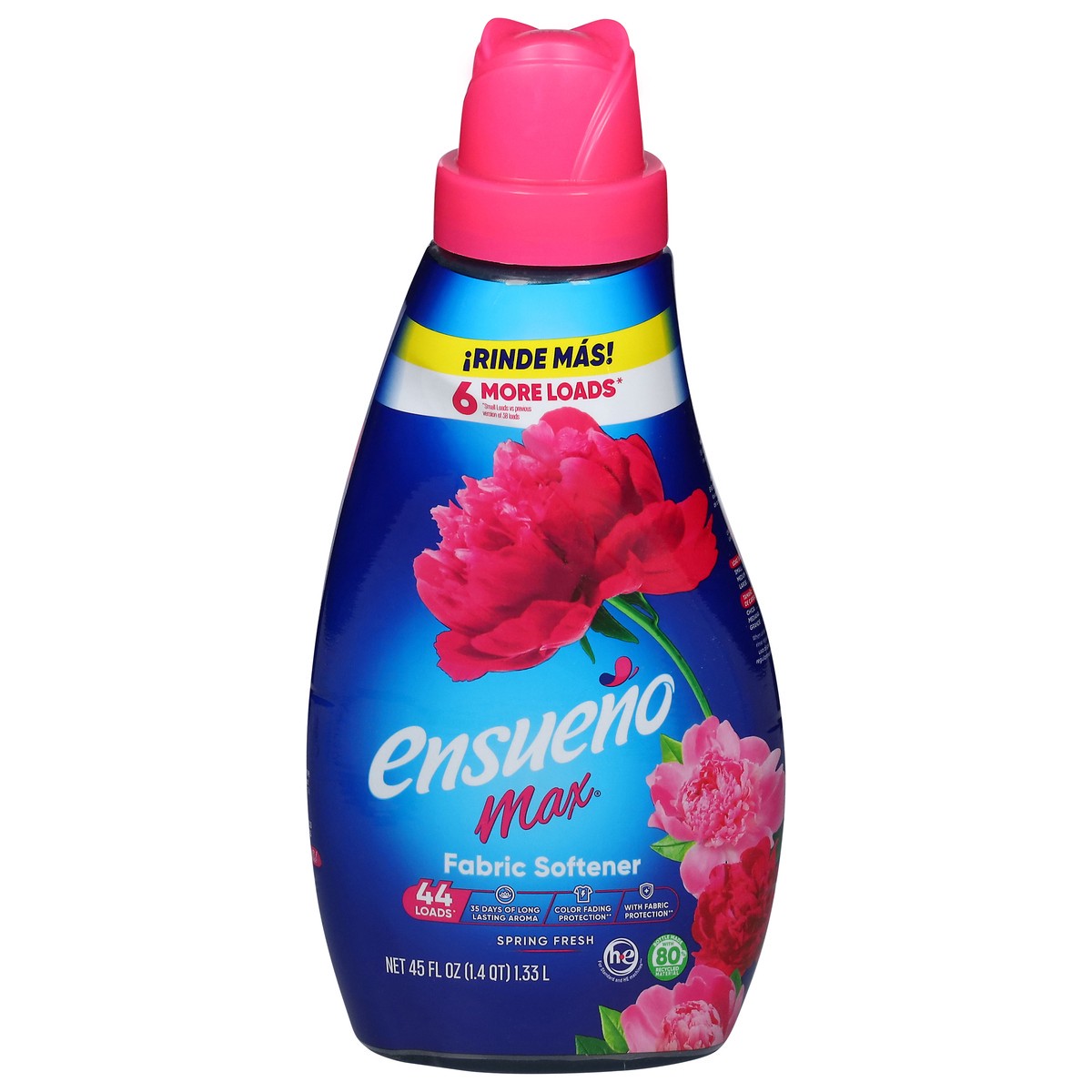 slide 1 of 6, Ensueno Max Spring Fresh Fabric Softener 45 fl oz, 45 fl oz