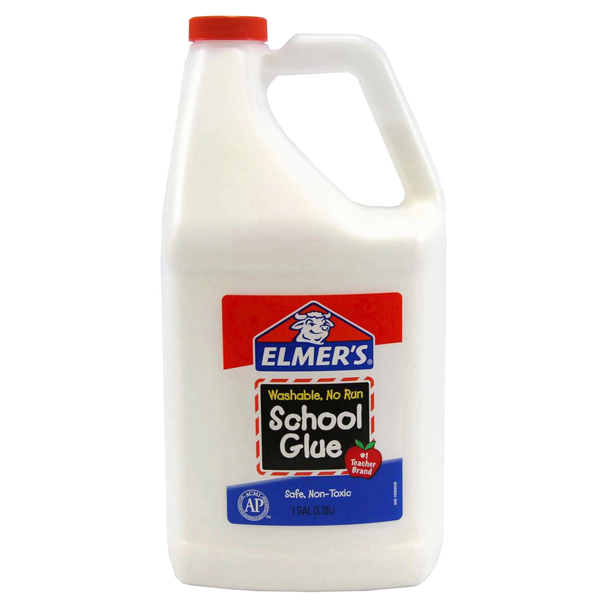 slide 1 of 1, Elmer's Liquid School Glue Washable, 1 gal