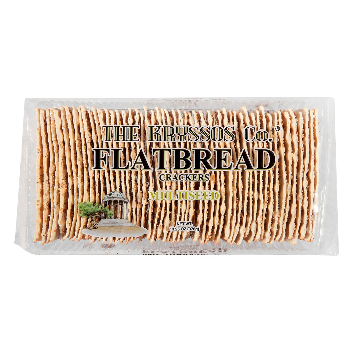 slide 1 of 1, Kryssos Flatbread Multiseed Crackers, 13.2 oz