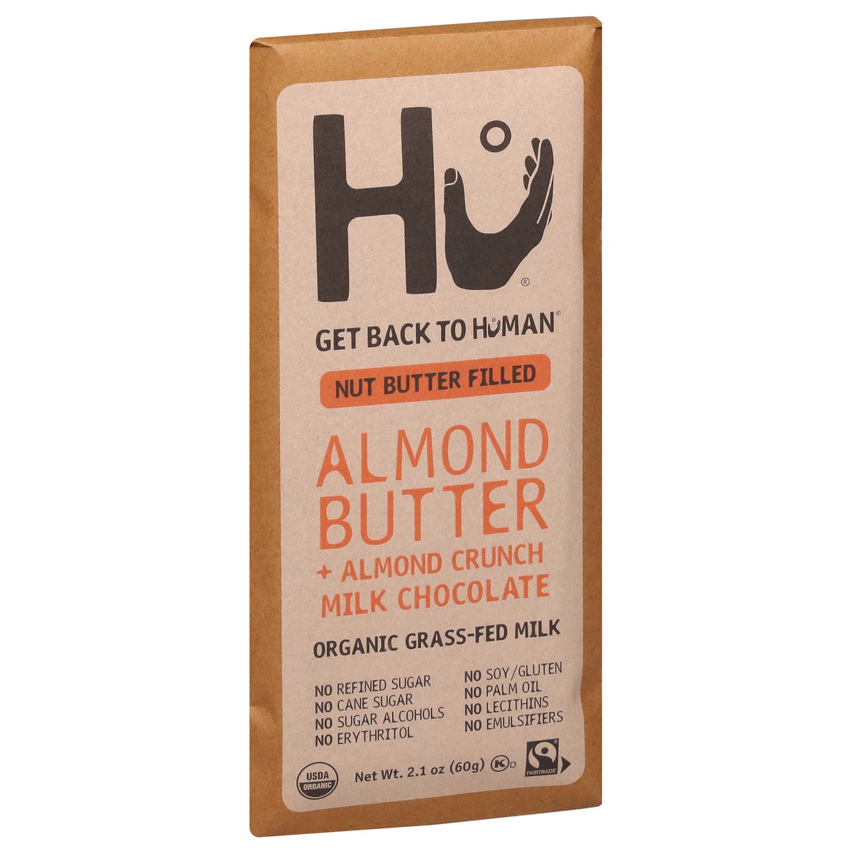 slide 14 of 14, Hu Almond Butter + Almond Crunch Milk Chocolate 2.1 oz, 2.10 oz
