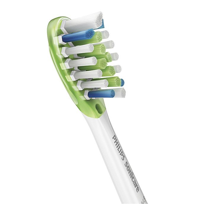 slide 1 of 4, Philips Sonicare Premium White Replacement Brush Heads - White, 2 ct