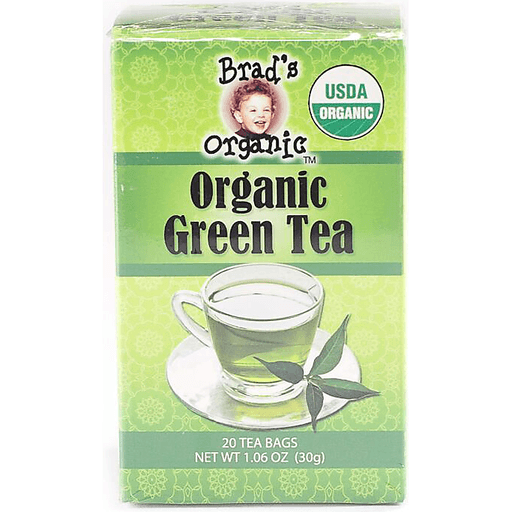 slide 1 of 1, Brad's Organic Brad - Organic Green Tea, 8 oz