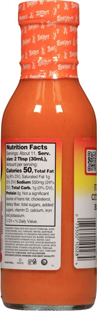 slide 3 of 4, Texas Pete Habanero Buffalo Sauce 12 fl oz, 12 fl oz