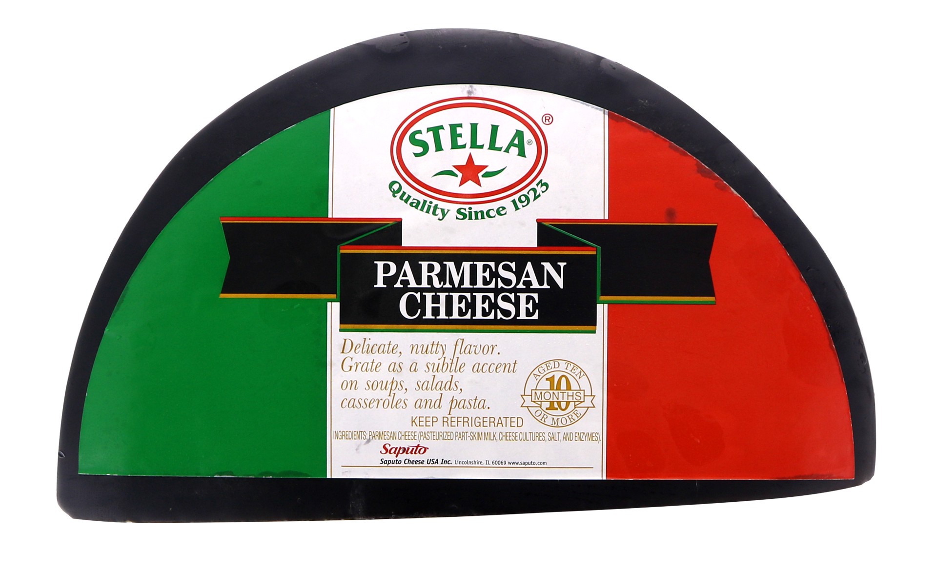 slide 1 of 1, Stella Parmasian Cheese, per lb