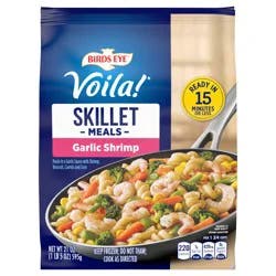 Birds Eye Voila! Garlic Shrimp Frozen Meal, 21 oz. Bag