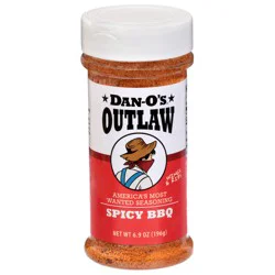 Dan-O's Outlaw Spicy BBQ Seasoning 6.9 oz