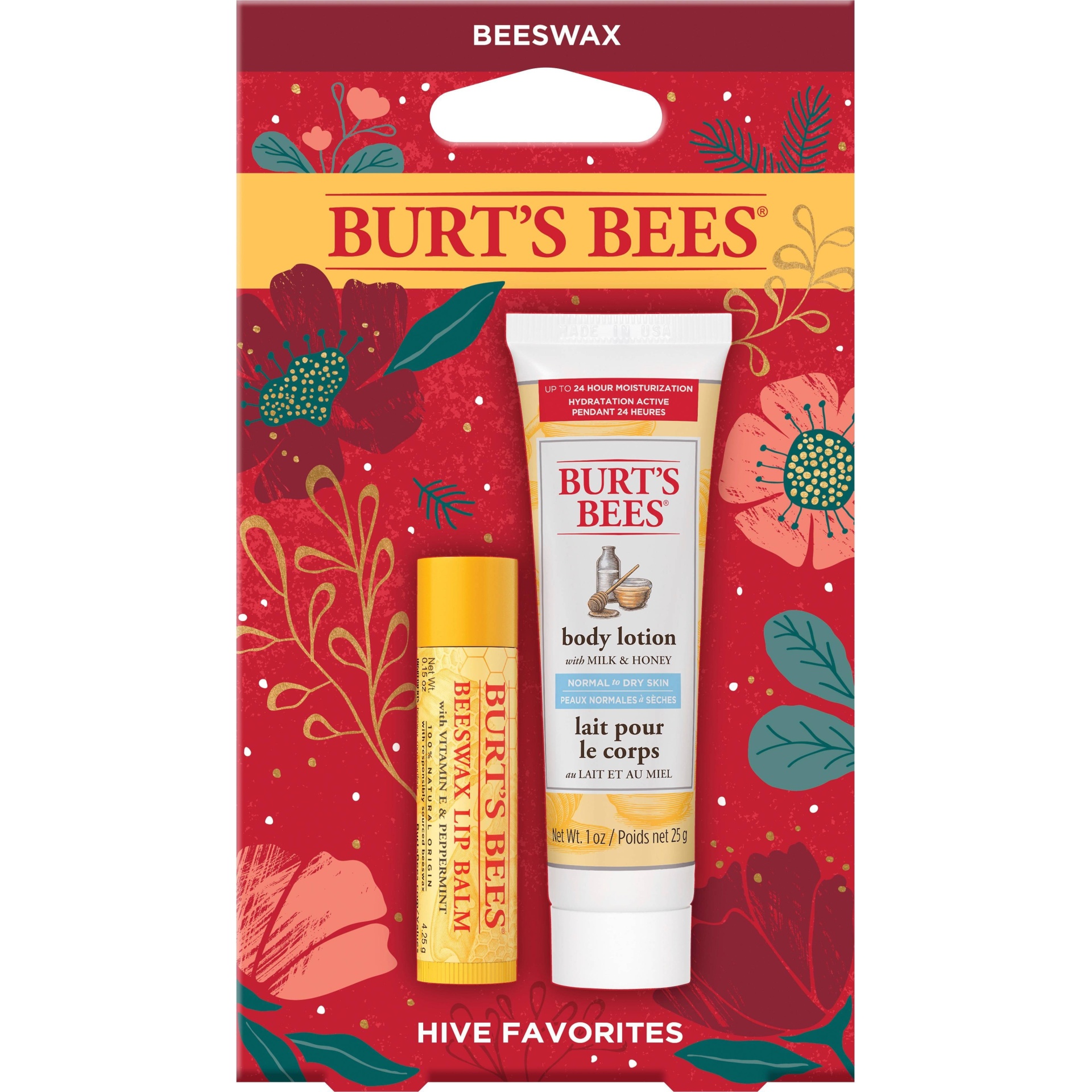 Burt's Bees Hive Favorites Beeswax Lip Balm Gift Pack 2 ct | Shipt