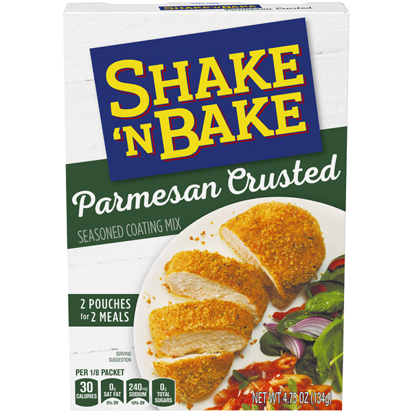 slide 1 of 4, Shake 'n Bake Shake'N Bake Parmesan Crusted, 5.75 oz