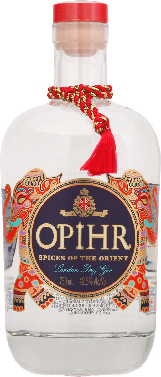 slide 12 of 12, Opihr Ginsu Ophir Gin, 750 ml