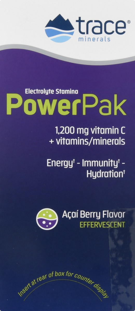 slide 6 of 13, Trace Minerals Electrolyte Stamina Power Pak Acai Berry, 30 ct