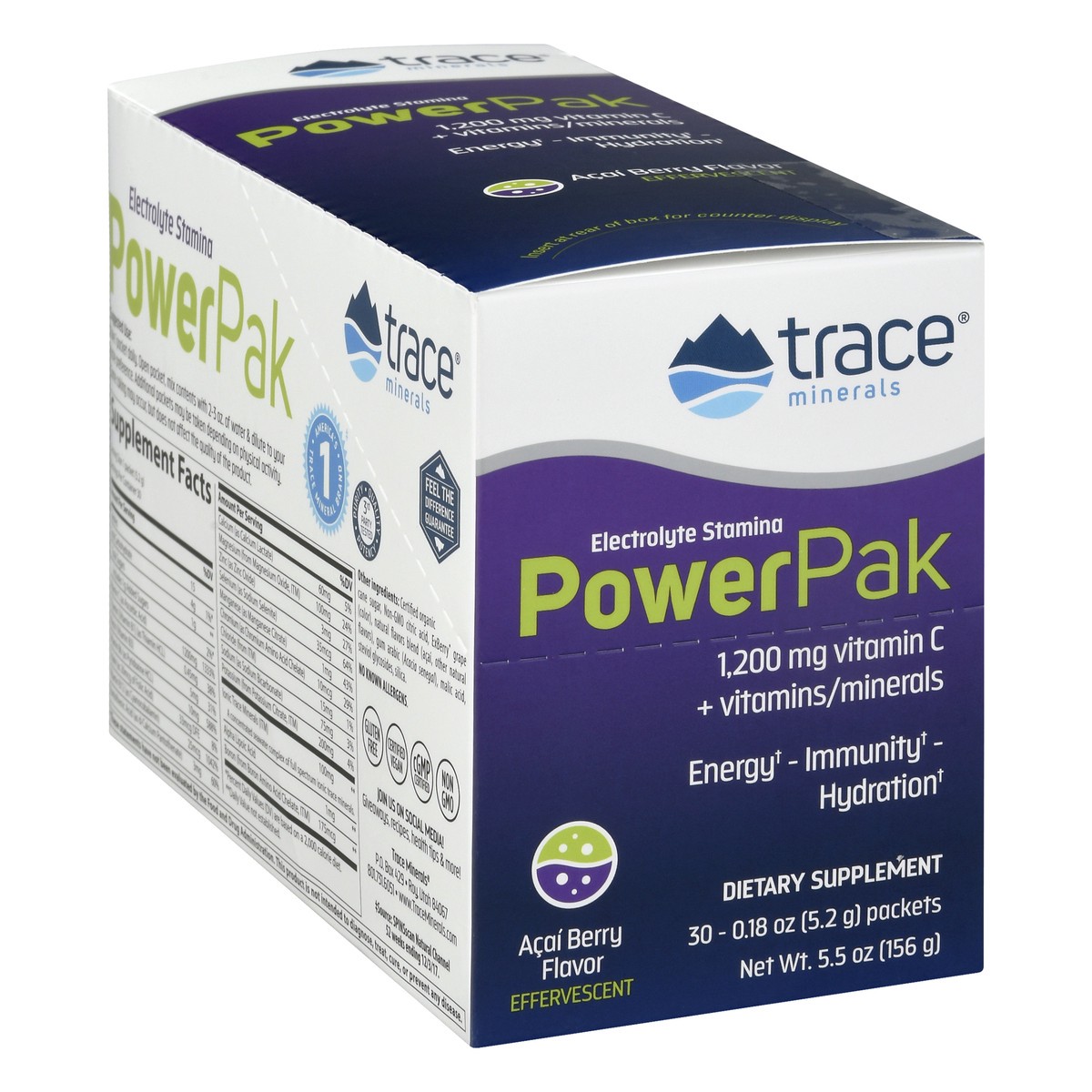 slide 7 of 13, Trace Minerals Electrolyte Stamina Power Pak Acai Berry, 30 ct