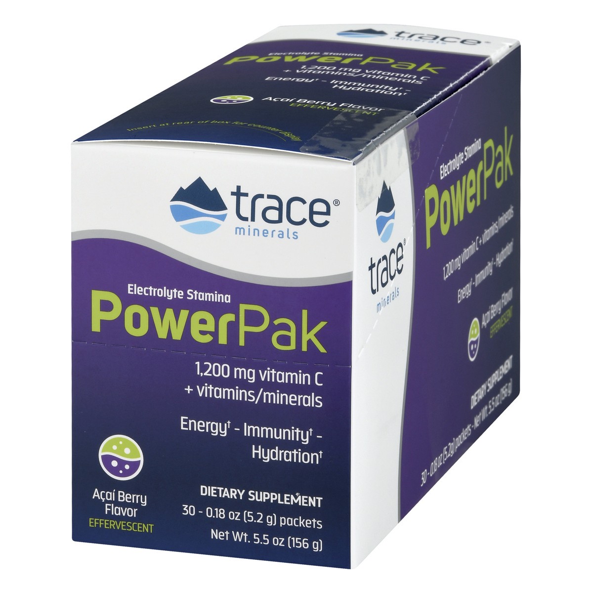 slide 11 of 13, Trace Minerals Electrolyte Stamina Power Pak Acai Berry, 30 ct