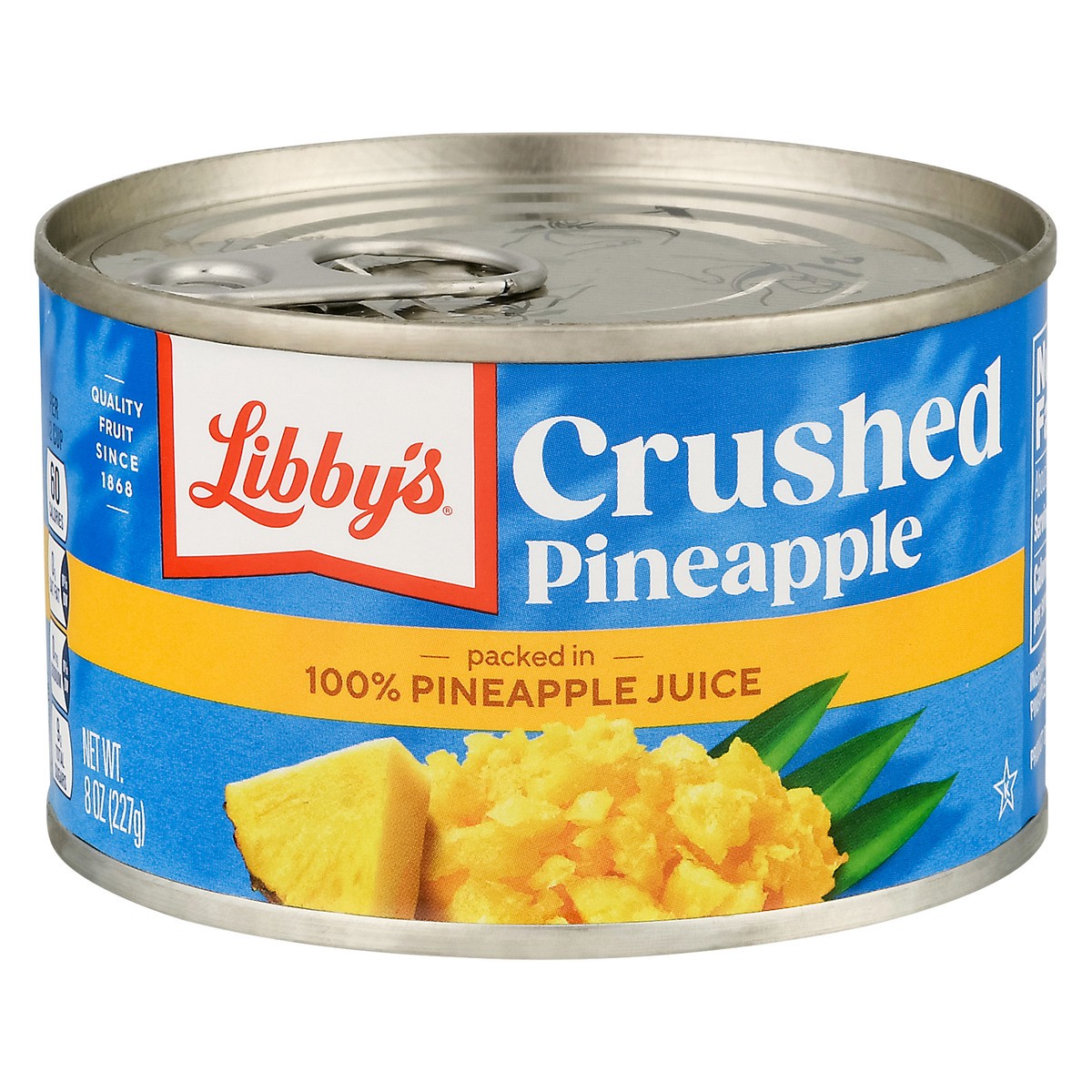 slide 1 of 2, Libby's Crushed Pineapple 8 oz, 8 oz