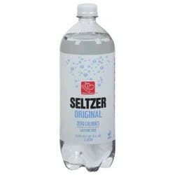 Harris Teeter Original Seltzer - 33.8 oz