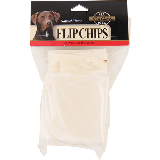 slide 1 of 1, Best Choice Natural Flavor Flip Chips Dog Treats, 3 oz