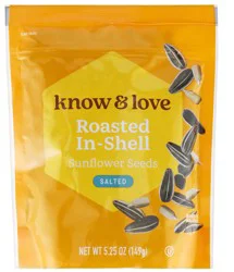 know & love Sunflower Seeds In Shell 5.25 Ounces