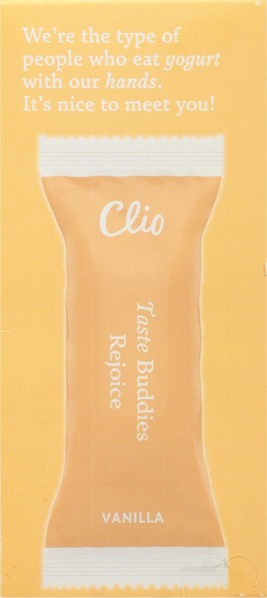 slide 11 of 13, Clio Yogurt Bars, Greek, Vanilla, 4 Pack, 4 ct
