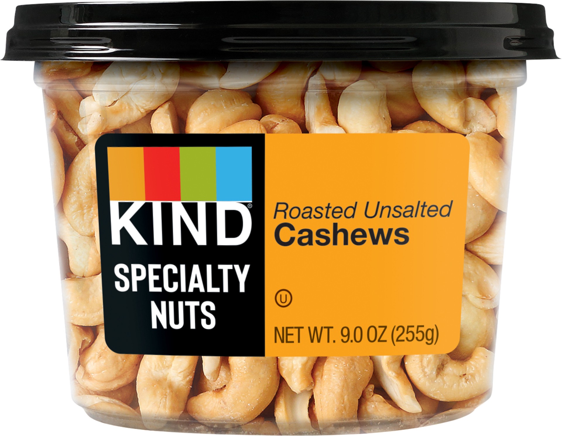 slide 1 of 4, KIND Roasted Unsalted Cashews, 9.0 OZ, 9 oz