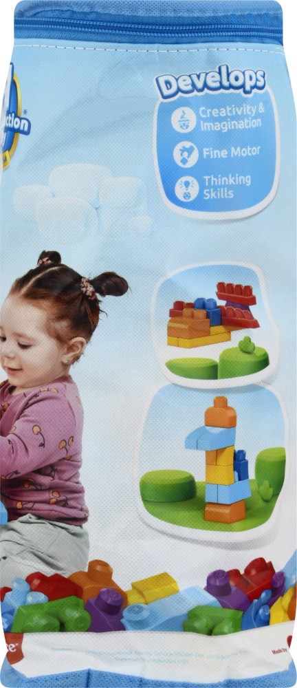 slide 4 of 4, Mega Bloks First Builders Big Building Bag 80 ea, 80 ct