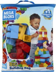 Mega Bloks First Builders Big Building Bag 80 ea