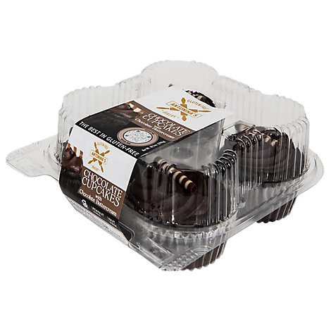slide 1 of 1, Gluten-free Triple Chocolate Muffins, 4ct, 10.5oz - 10.5 OZ, 10.5 oz