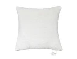 Brentwood Rabbit Fur 18X18 Cloud Dancer