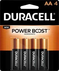 Duracell Battery Coppertop Aa 4Pk