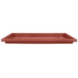 Akro-Mils Venetian Flower Box Clay Saucer