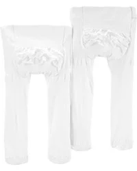 Carter's Baby 2-Pack Tights White 12-24 Months