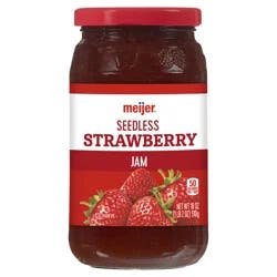 Meijer Seedless Strawberry Jam - 18 oz