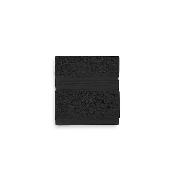 slide 1 of 15, Wamsutta Icon PimaCott Hand Towel - Washed Charcoal, 1 ct